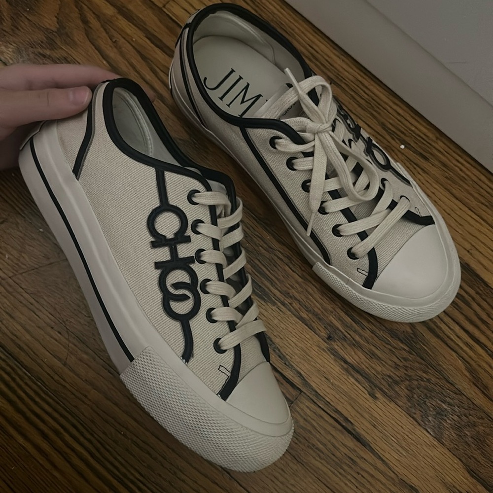 Jimmy Choo Fenix Low/f in White